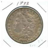 1883 Morgan Silver Dollar