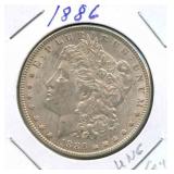 1886 Morgan Silver Dollar