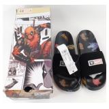 New DC Marvel Deadpool Slides Men