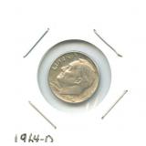 1964-D Roosevelt Silver Dime