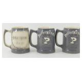 * Peter Hands & Meister Brau Beer Mugs