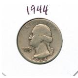 1944 Washington Silver Quarter