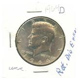 1964-D Kennedy Silver Half Dollar