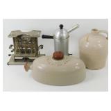 * Stoneware Bourne Water Bottle, Stoneware Jug