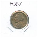 1938-S Jefferson Nickel