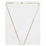 10k Gold Tested Fully Guaranteed 24" Necklace -
