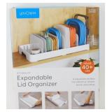 New YouCopia Storalid Expandable Lid Organizer