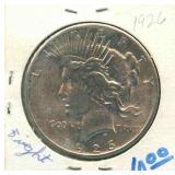 1926 Peace Silver Dollar