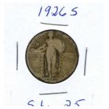 1926-S Standing Liberty Silver Quarter