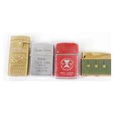 Lot of 5 Vintage Lighters