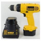 12 Volt DeWalt Drill with Battery Charger - Drill