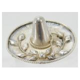 Vintage Sterling Silver Sombrero Brooch - 1.5ï¿½