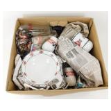 ** Large Group of Coke Dishes