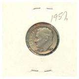 1957 Roosevelt Silver Dime