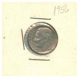 1956 Roosevelt Silver Dime