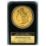 1/200 Oz .999 Fine Gold 1893-S Morgan Dollar