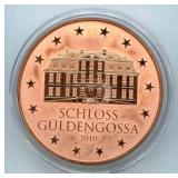 2010 GEIGER Schloss Guldengossa Copper 1 oz Round