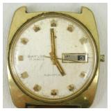 Vintage Baylor Aquaflex Menï¿½s Watch for Repair