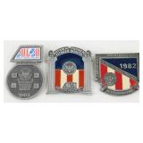 3 National Physical Fitness Badges