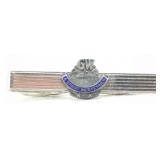 Sterling Silver "A Great Westerner" Tie Clasp