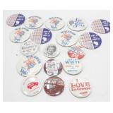 18 Vintage La Crosse Area Pins