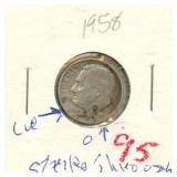 1958-D Roosevelt Silver Dime