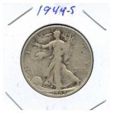 1944-S Walking Liberty Silver Half Dollar