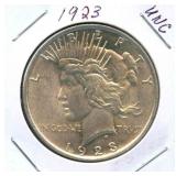 1923 Peace Silver Dollar