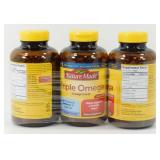 New 3-pk of Nature Made Triple Omega - Exp. 01/26
