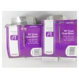 2 New Dryer Vent Elbows