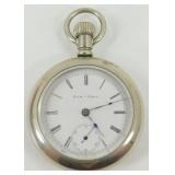 Sun Dial Watch by Elgin - Picture of Train on