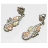 Original Pair of 10K Gold & Sterling Marked