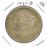 1921-D Morgan Silver Dollar
