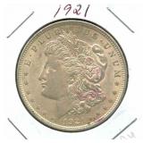1921 Morgan Silver Dollar
