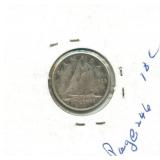 1960 Canadian Silver Dime