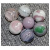 (7) Vintage Marbles