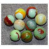 (9) Vintage Marbles