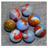 (8) Vintage Marbles