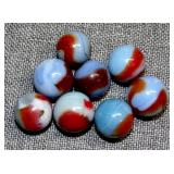 (8) Vintage Marbles