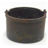 Vintage Cast Iron Smelting Pot - 4 inches Wide,