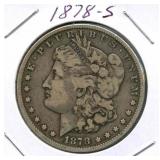 1878-S Morgan Silver Dollar