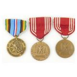 3 Military Medals
