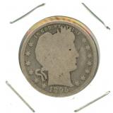 1895 Barber Silver Quarter