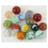 (16) Vintage Shooter Marbles