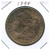 1898 Morgan Silver Dollar