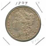 1897 Morgan Silver Dollar