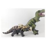 2 Large Toy Dinosaurs