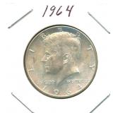1964 Kennedy Silver Half Dollar