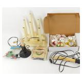 * Vintage Christmas Decorations - Window