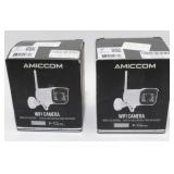 2x Brand New Amiccom WIFI Cameras 1080P